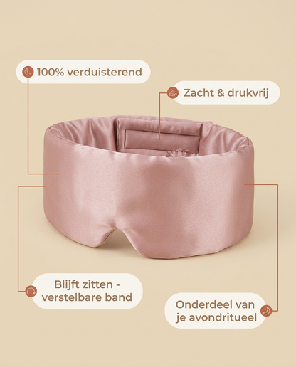 Nightpeace - Zijden Slaapmasker voor Volledige Duisternis