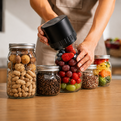 FreshLock - Elektrische Vacuümpomp voor Weckpotten