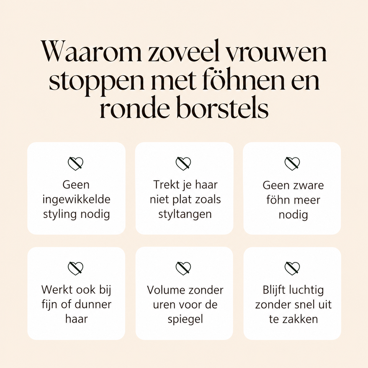 Volumina | Geeft kort haar in 2 minuten meer volume
