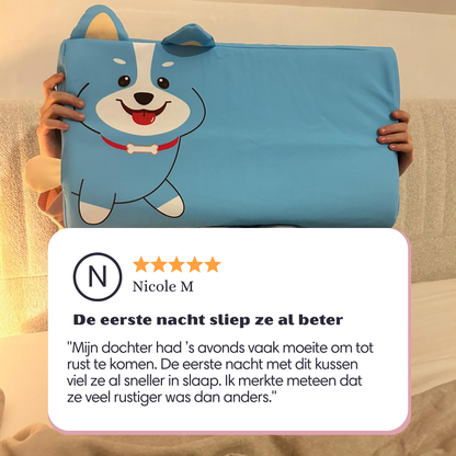 Snoozimo - Kinderkussen | Voor een zachte, geborgen slaap die je kindje in slaap sust