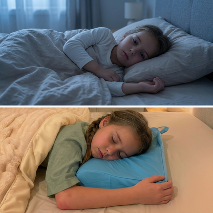 Snoozimo - Kinderkussen | Voor een zachte, geborgen slaap die je kindje in slaap sust