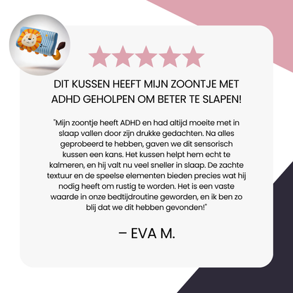 Snoozimo - Kinderkussen | Voor een zachte, geborgen slaap die je kindje in slaap sust