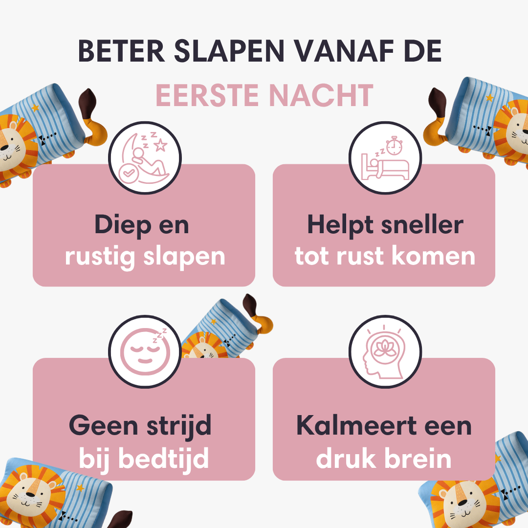 Snoozimo - Kinderkussen | Voor een zachte, geborgen slaap die je kindje in slaap sust