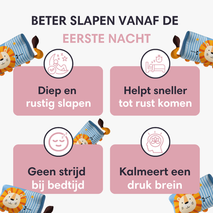 Snoozimo - Kinderkussen | Voor een zachte, geborgen slaap die je kindje in slaap sust