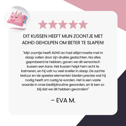 Snoozimo - Kinderkussen | Voor een zachte, geborgen slaap die je kindje in slaap sust