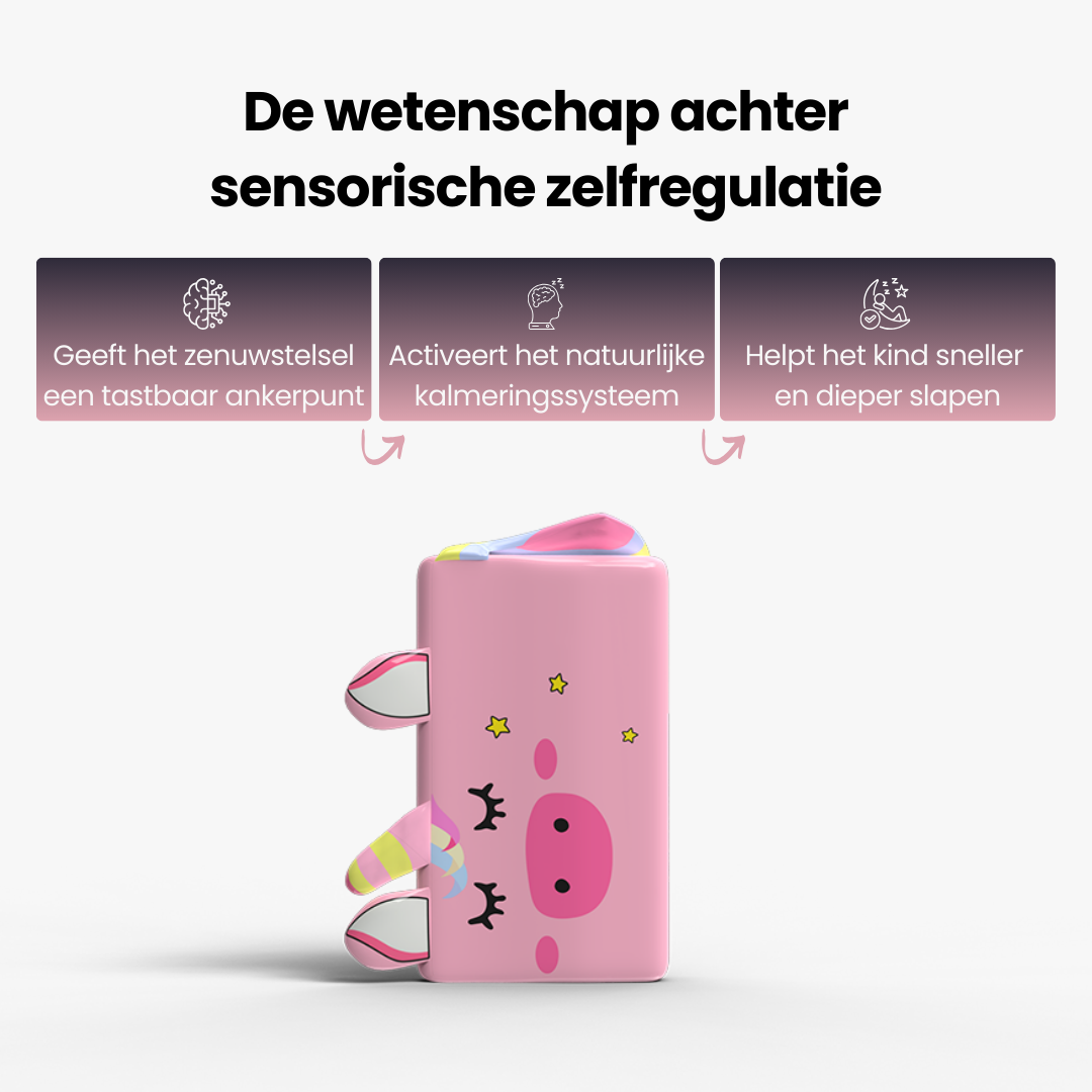 Snoozimo - Kinderkussen | Voor een zachte, geborgen slaap die je kindje in slaap sust