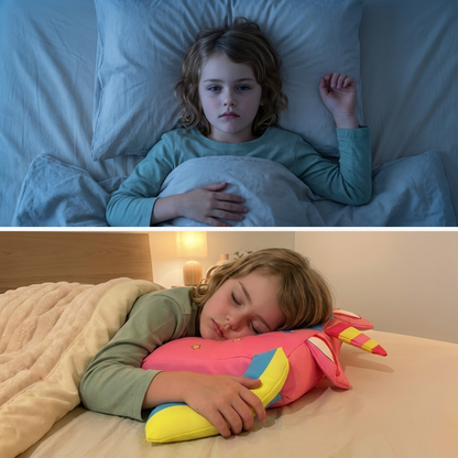 Snoozimo - Kinderkussen | Voor een zachte, geborgen slaap die je kindje in slaap sust