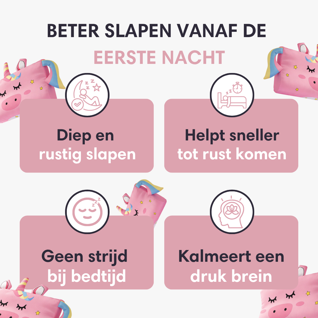 Snoozimo - Kinderkussen | Voor een zachte, geborgen slaap die je kindje in slaap sust