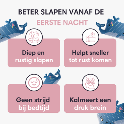 Snoozimo - Kinderkussen | Voor een zachte, geborgen slaap die je kindje in slaap sust