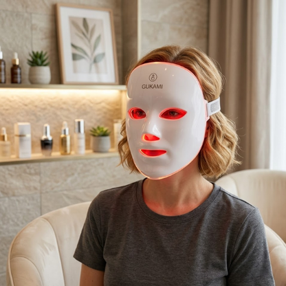 Lumina - 7-in-1 LED Lichttherapie Gezichtsmasker