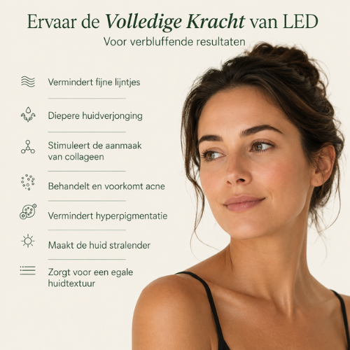 Lumina - 7-in-1 LED Lichttherapie Gezichtsmasker